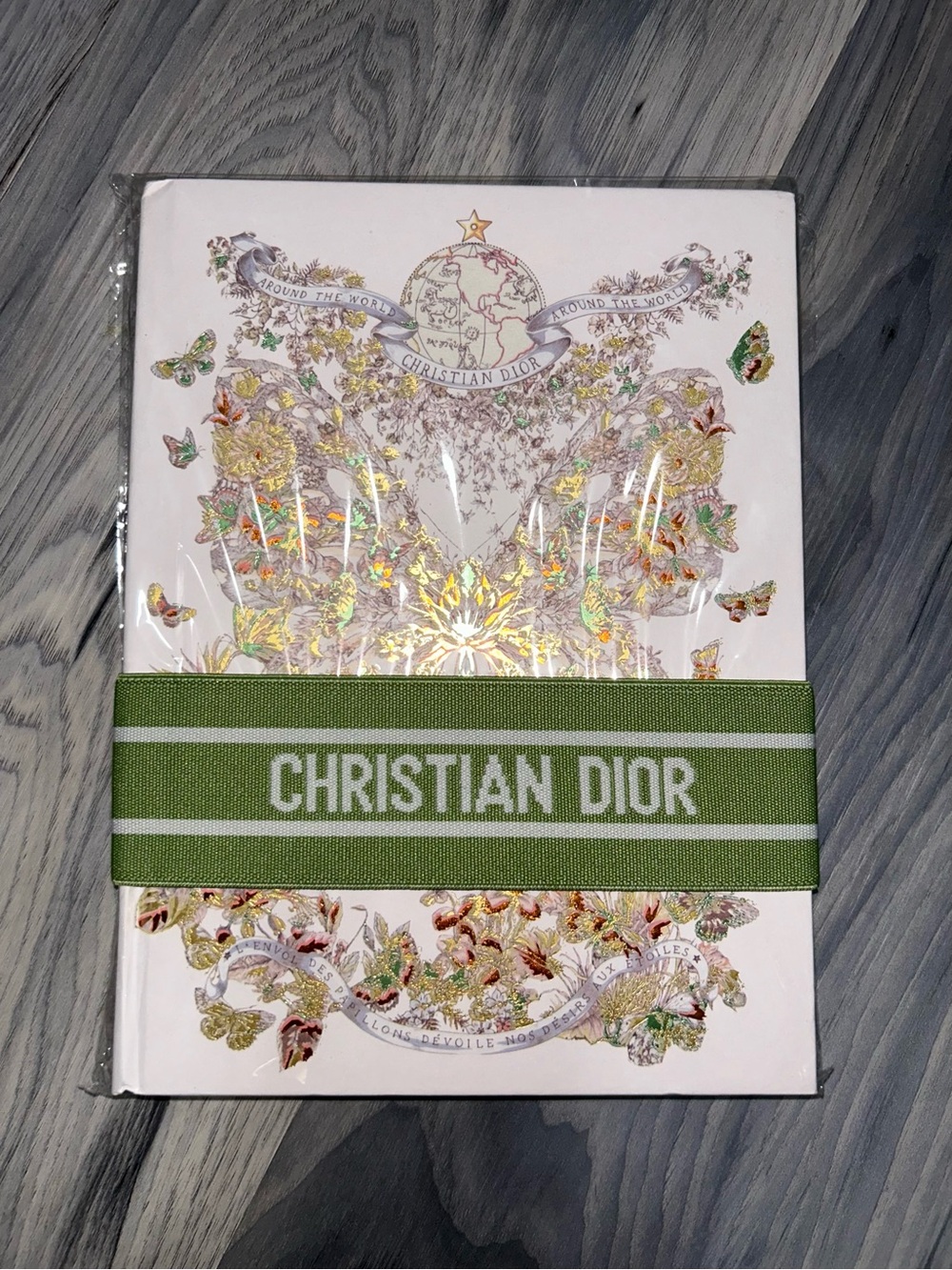 Christian Dior Around the World Butterfly Notebook Brand New